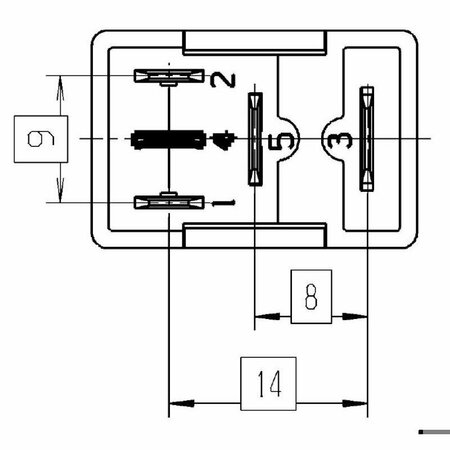 HELLA Relay Micro 12V 20/1,965453041 965453041